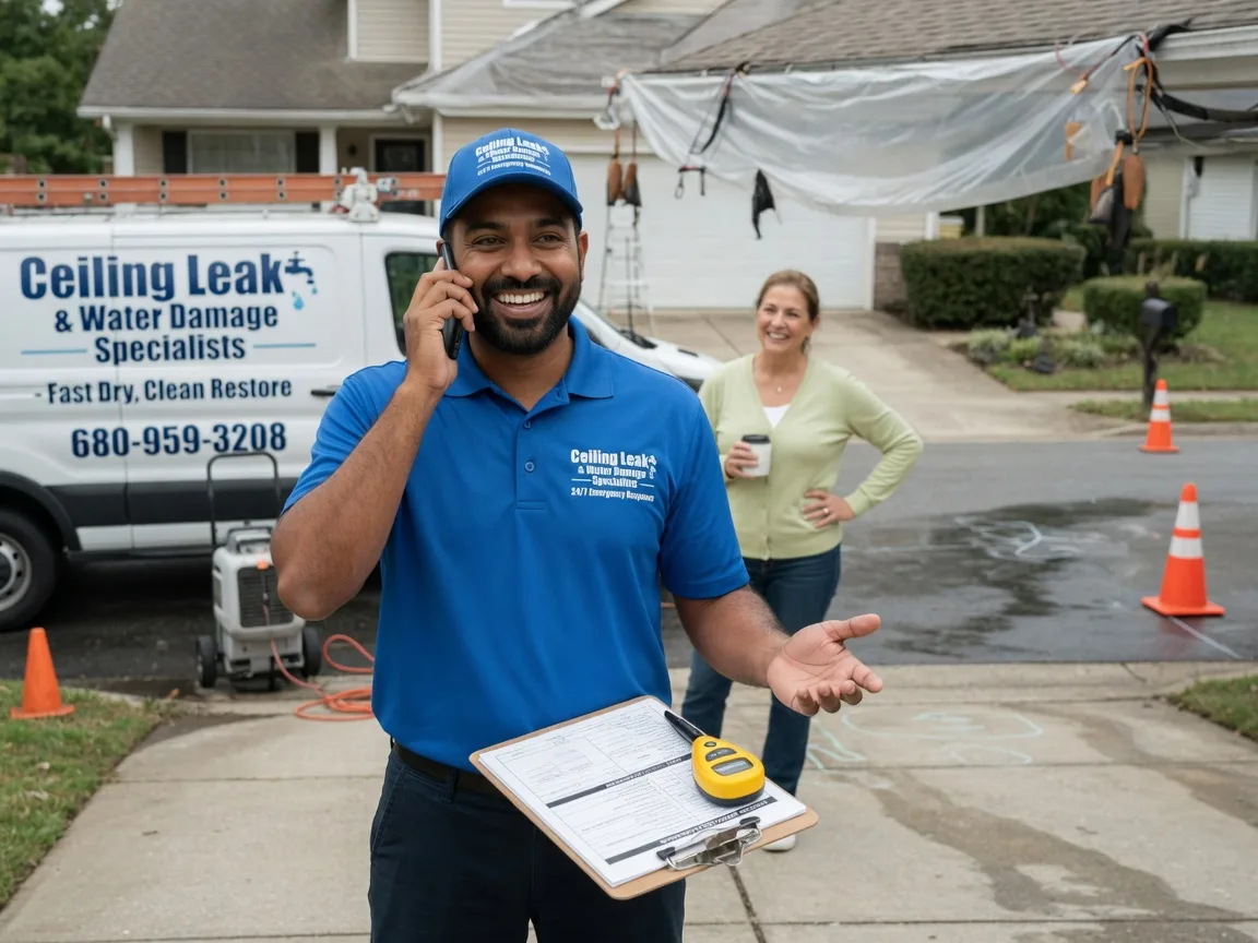 Ceiling Leak Cleanup Intercession City, FL FAQs